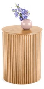 HALMAR Odkladací stolík WOODY 40 cm dub evoke