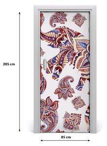 Samolepiace fototapety na dvere Slon etnické vzory 85x205 cm
