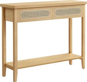 SONGMICS Konzolový stolík Vasagle Bench dub prírodný