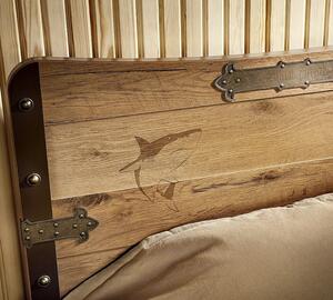 Študentská posteľ Jack 120x200cm - dub lancelot