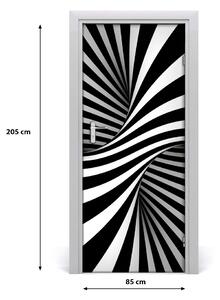 Samolepiace fototapety na dvere abstrakcie vír 85x205 cm