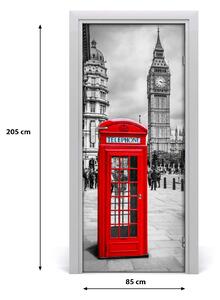 Fototapeta samolepiace na dvere Londýn Anglicko 85x205 cm