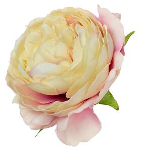 Umelý kvet hlava ruža staro ružová 7cm