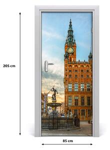 Fototapeta samolepiace na dvere Gdaňsk Poľsko 85x205 cm