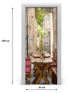 Fototapeta samolepiace dvere Korčula Chorvátsko 85x205 cm