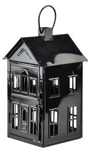 Mondex Kovová lucerna Roger 14,8x14,3x26,8 cm čierna