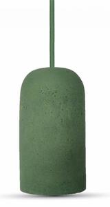 V-TAC Betónová závesná lampa váza (9 farieb), Zelená