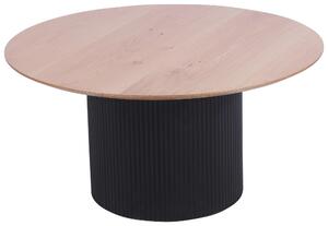 KONFERENČNÝ STOLÍK, čierna, farba duba, drevo, kompozitné drevo, 80/80/40 cm Stylife - Stolíky do obývačky, Online Only