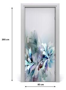 Fototapeta samolepiace Abstrakcyjne kvety 85x205 cm