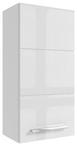 ZÁVESNÁ SKRINKA, biela s vysokým leskom, biela, 34/70/23 cm MID.YOU - Kúpeľňové skrinky, Online Only