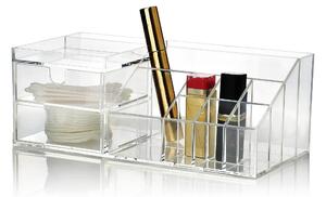 Bathlab Kozmetický organizér BEA 24x9x12 cm číry