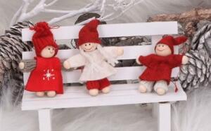Sempro Vianočné bábiky 219-352 sada 3 kusy