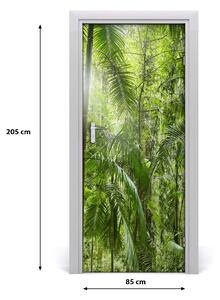 Fototapeta na dvere dažďový les 85x205 cm