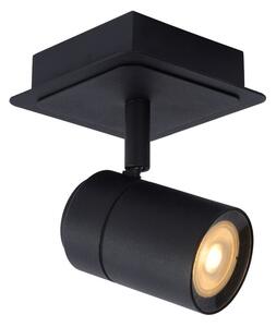 LENNERT - Stropné bodové osvetlenie kúpeľne - LED stmievatelná - GU10 - 1x5W 3000K - IP44 - čierna