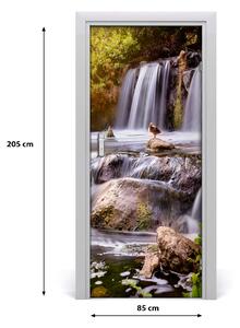 Fototapeta na dvere samolepiace vodopád 85x205 cm