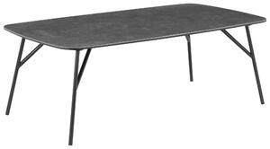 KONFERENČNÝ STOLÍK, sivá, čierna, kov, sklo, keramika, 110/60/40 cm Xora - Stolíky do obývačky, Online Only