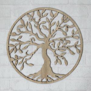 DUBLEZ | Drevený strom života na stenu - Yesod