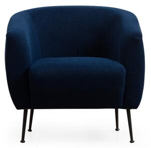 Hanah Home Kreslo Eses modré/čierne