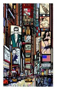 DIMEX | Vliesové fototapety na stenu Námestie Times Square MS-2-0013 | 150 x 250 cm | viacfarebná