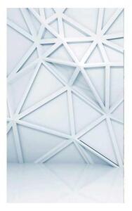 DIMEX | Vliesové fototapety na stenu 3D Reliéf MS-2-0041 | 150 x 250 cm | biela, šedá