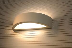 Sollux Lighting Atena nástenná lampa 1x60 W biela SL.0001