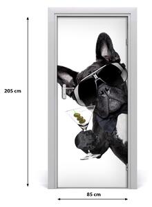 Samolepiace fototapety na dvere Piezo z martini 85x205 cm
