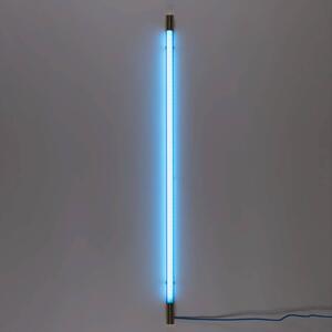 Nástenné LED svetlo Linea Gold, modrá