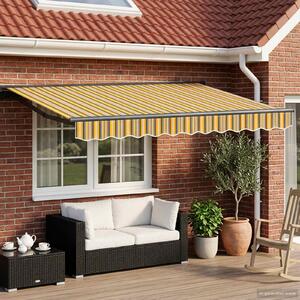 Maison Exclusive – Elektrická solárna markíza, 2,5 x 2 metre