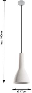 Sollux Lighting Empoli závesné svietidlo 1x60 W sivá/popolnato sivá SL.0280