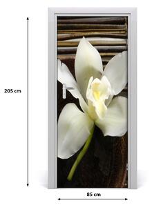 Fototapeta na dvere orchidea 85x205 cm