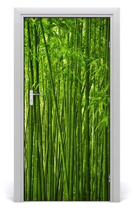 Fototapeta na dvere bambusový les 95x205 cm