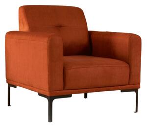 Hanah Home Kreslo Mustang oranžové