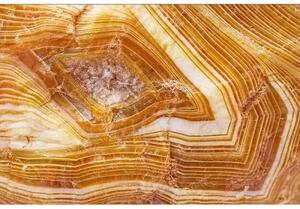 DIMEX | Vliesové fototapety na stenu Achát MS-5-0180 | 375 x 250 cm | oranžová, biela