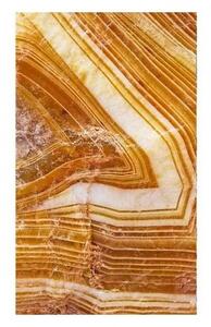 DIMEX | Vliesové fototapety na stenu Achát MS-2-0180 | 150 x 250 cm | oranžová, biela