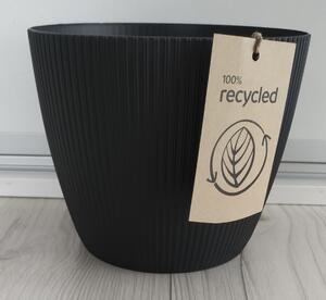 Lamela Kvetináče Magnolia ECO recycled jumper 190 čierny