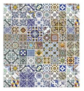 DIMEX | Vliesová fototapeta na stenu Portugalské dlaždice MS-3-0275 | 225 x 250 cm | viacfarebná