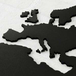 DUBLEZ | Drevená 3D mapa sveta na stenu