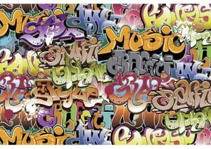 DIMEX | Vliesové fototapety na stenu Graffiti MS-5-0322 | 375 x 250 cm | viacfarebná