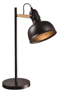 Candellux Stolná lampa RENO 1xE27/40W/230V čierna CA0701 + záruka 3 roky zadarmo