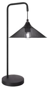 Candellux Stolná lampa KIRUNA 1xE27/40W/230V čierna CA0710 + záruka 3 roky zadarmo