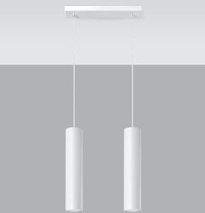 Sollux Lighting Lagos závesné svietidlo 2x40 W biela SL.0324