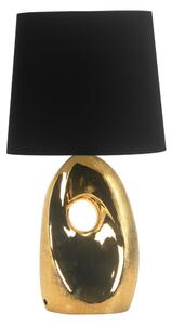 Candellux Stolná lampa HIERRO 1xE27/60W/230V čierna/zlatá CA0743 + záruka 3 roky zadarmo