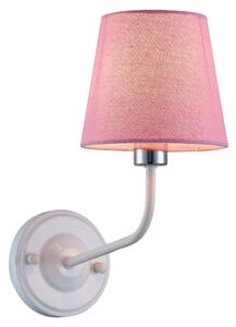 Candellux Nástenná lampa YORK 1xE14/60W/230V ružová/biela CA0747 + záruka 3 roky zadarmo