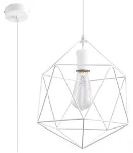 Sollux Lighting Gaspare závesné svietidlo 1x60 W biela SL0290