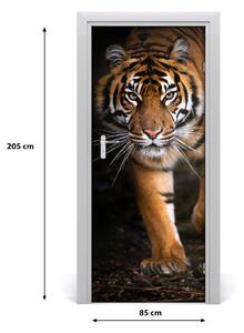 Fototapeta samolepiace na dvere tiger 85x205 cm