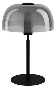 Eglo Eglo 900141 - Stolná lampa SOLO 1xE27/40W/230V čierna/šedá EG900141 + záruka 3 roky zadarmo