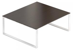 Konferenčný stôl Creator 180 x 160 cm, biela podnož