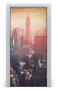 Fototapeta samolepiace dvere New York Panorama 95x205 cm