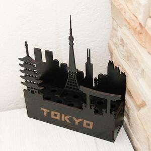 DUBLEZ | Drevený stojan na ceruzky / perá - Tokyo