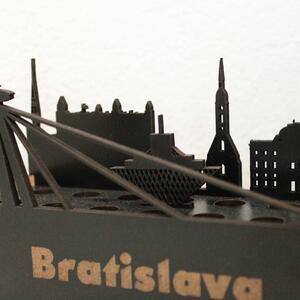 DUBLEZ | Drevený stojan na perá - Bratislava